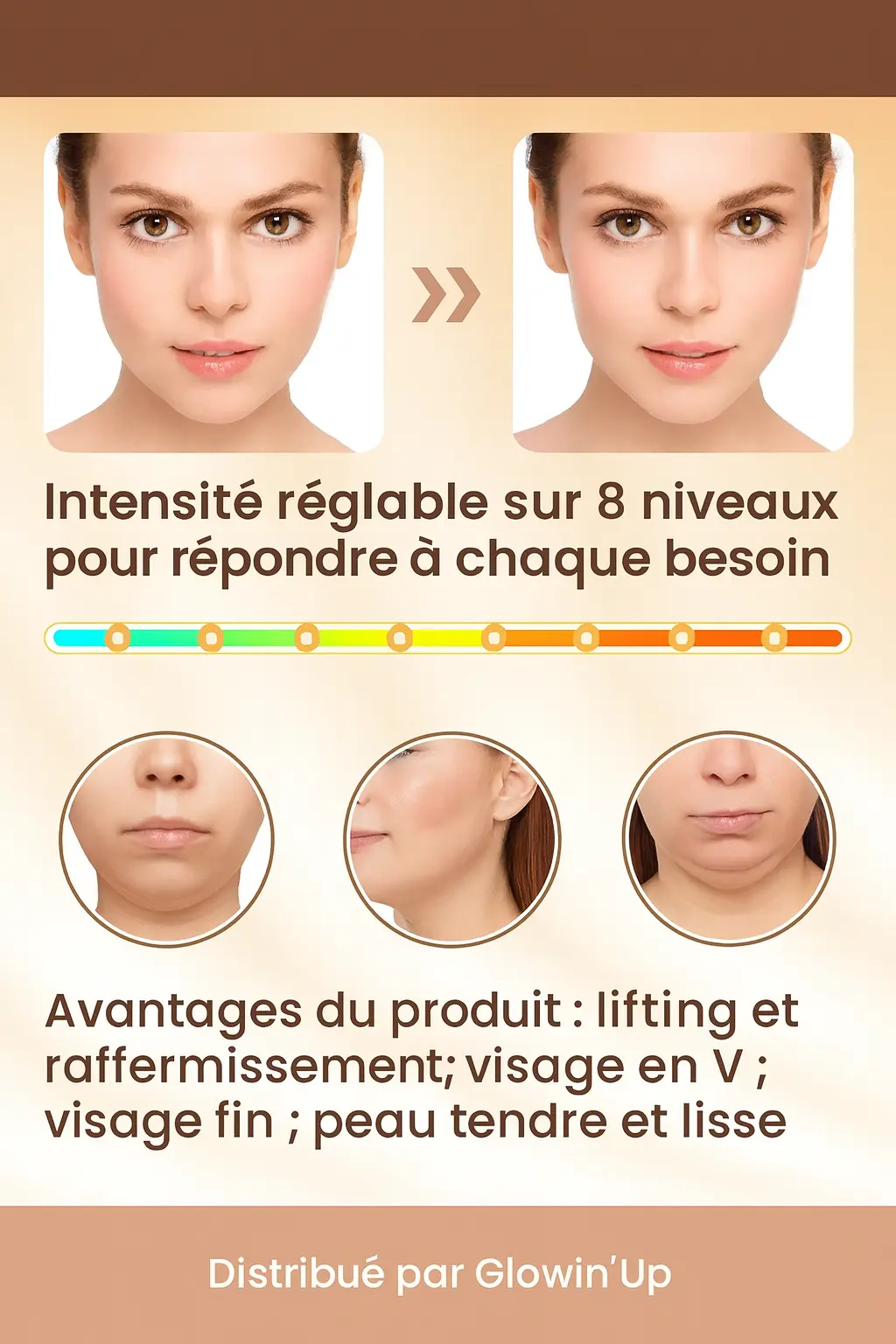 Lifting visage nouvelle génération Glowin'Up