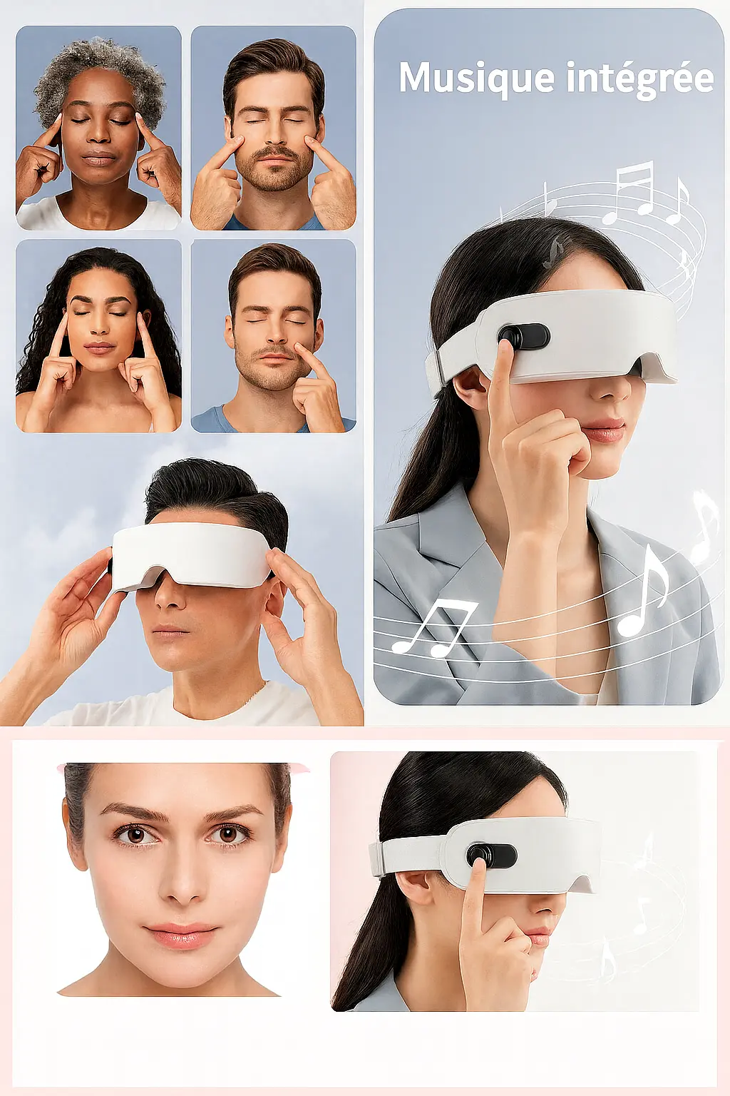 Masque à vapeur pour les yeux Glowin'Up