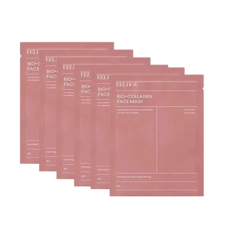 Bio-Collagen Face Mask Collagen Protein Hydrogel Soft Gel Mask Deep Moisturizing For Women Skin Care Products Glowin'Up