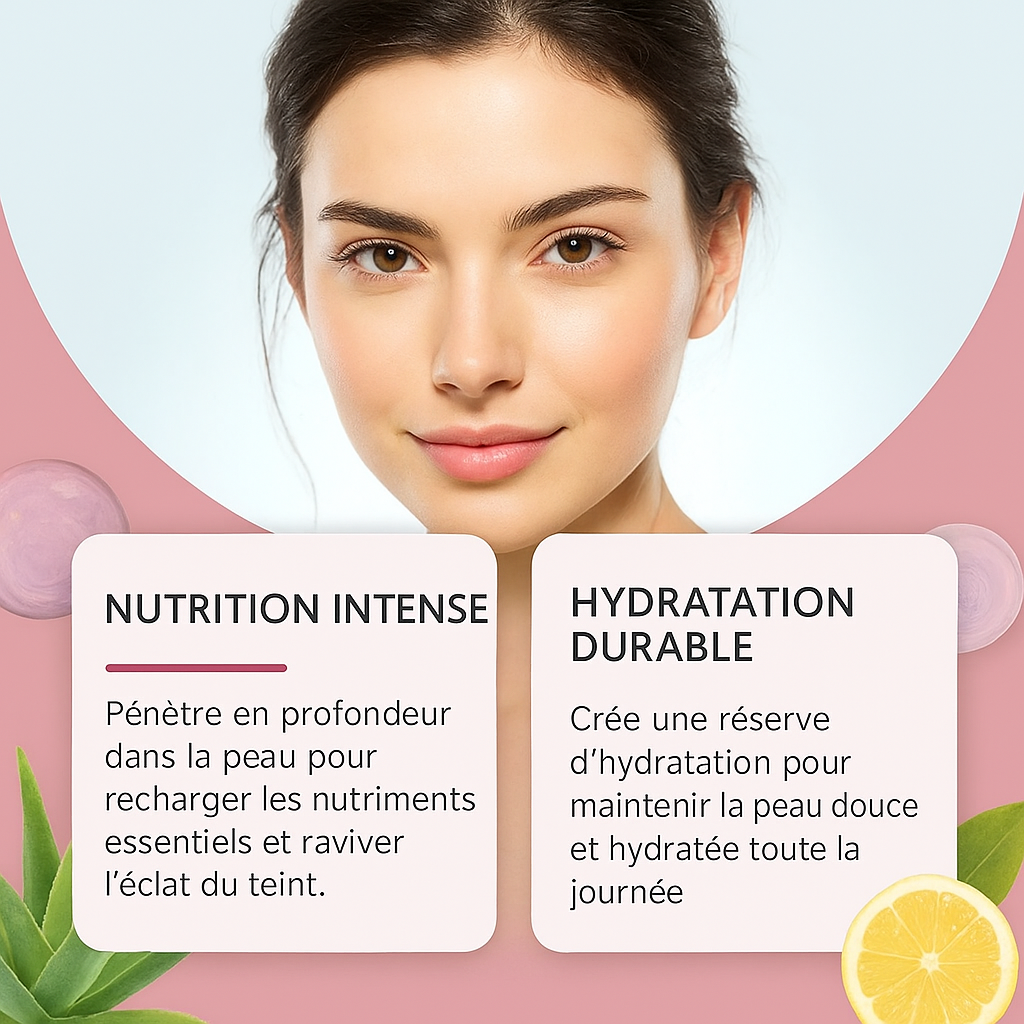 🌿 Masque Collagène Hydratant et Raffermissant Glowin'Up