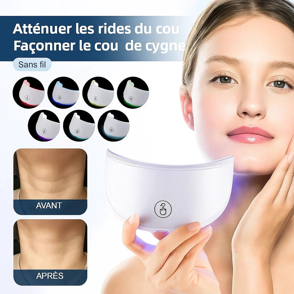💎 Masque LED Cou et Décolleté Glowin'Up