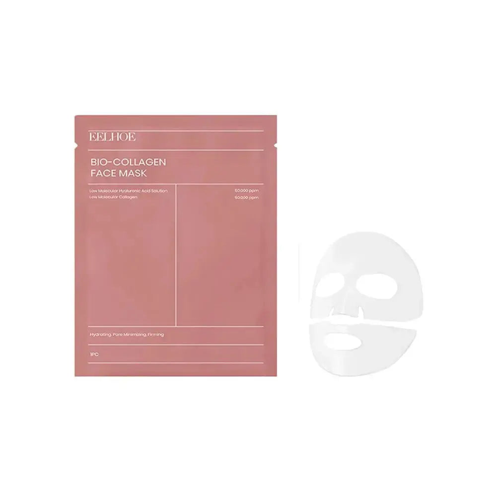 Bio-Collagen Face Mask Collagen Protein Hydrogel Soft Gel Mask Deep Moisturizing For Women Skin Care Products Glowin'Up